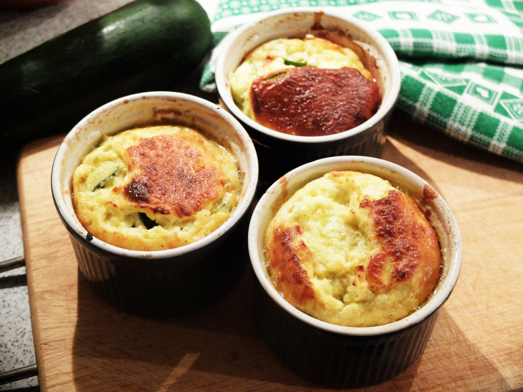 zucchini cheese soufle 2